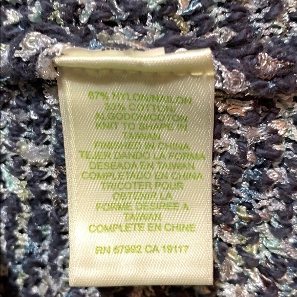 SIGRID OLSEN tweed cardigan SZ M/P gray - Picture 7 of 7